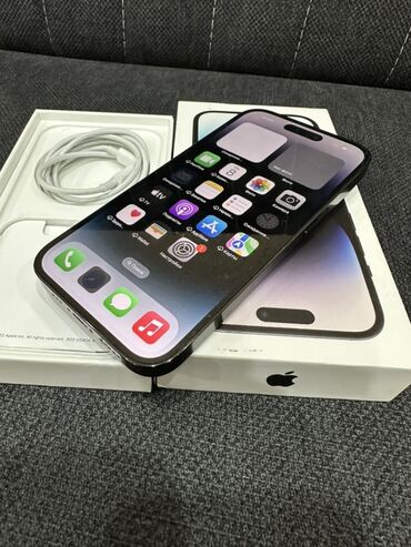 Apple iPhone: IPhone 14 Pro, 256 GB, Matte Space Gray, Face ID — 6
