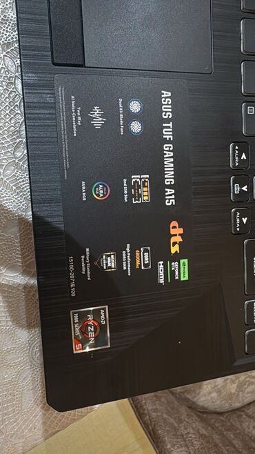 Настольные ПК и рабочие станции: ASUS TUF gaming A15. Əla vəziyyətdədir. 6 ay əvvəl alınıb. Çox az