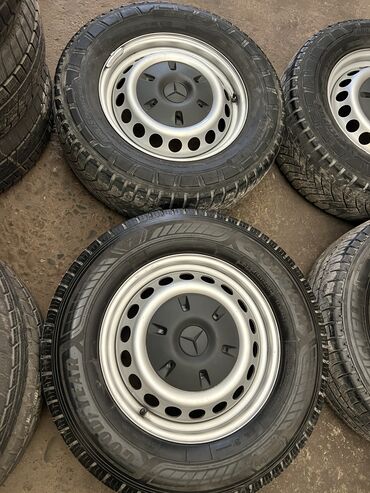 Колеса в сборе: Колеса в сборе 235 / 65 / R 16, Б/у, Комплект, Легкий коммерческий транспорт (C/LT), Железные, отверстий - 6 — 2