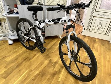 e bike: İşlənmiş Dağ velosipedi 26", sürətlərin sayı: 21, Ünvandan götürmə