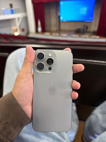 Мобильные телефоны и аксессуары: IPhone 15 Pro Max, Б/у, 256 ГБ, Natural Titanium, Коробка, 81 % — 4