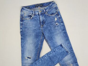 spodnie woskowane bershka: Bershka, Jeansy damskie, S