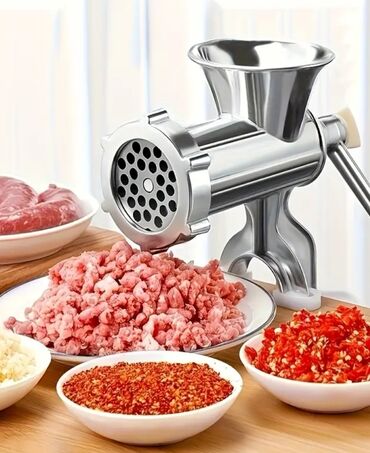 копытный нож: Классическая Мясорубка из нержав.стали (овощи, мясо) очень крепкая