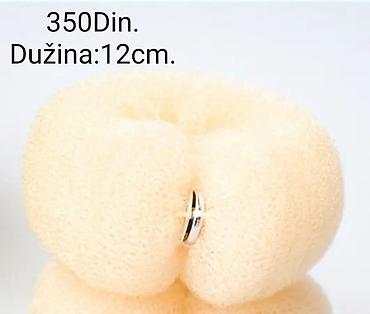 necklace: KVALITETNA NOVA KROFNA ZA KOSU OD PENASTOG SUNĐERA ZA PRAVLJENJE PUNĐU — 1