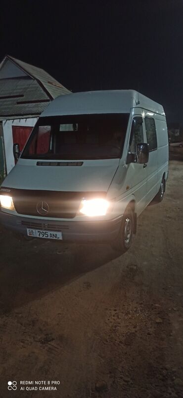 авто рассрочка бишкек фото: Mercedes-Benz Спринтер: 1998 г., 2.9 л, Механика, Дизель, Фургон
