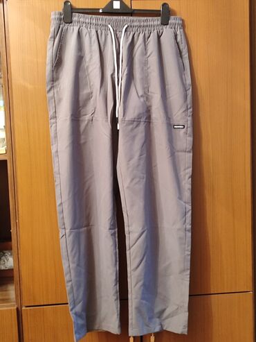 uşaq sürüşkənləri: Мужские летние брюки, оливкового цвета. 50-52 размер