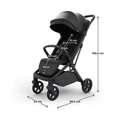 patofne 30: Kinderkraft kolica NUBI 3 MIDNIGHT BLACK (SKU: KSNUBI03BLK) Opis: - — 4