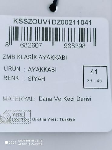 bağlı ayaqqabılar: Kığılı kişi ayaqqabısı – klassik Oxford üslubu,təmiz keçi derisinden — 8