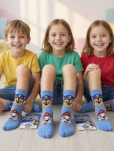 Другие детские вещи: Детские носки из Европы с яркими принтами героев мультфильмов - — 1