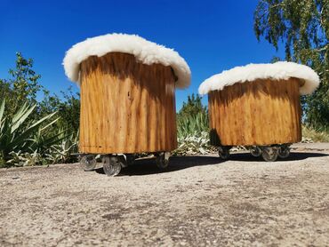 hranilice za bebe akcija: Set of chairs for garden, Wood, color - Brown, New