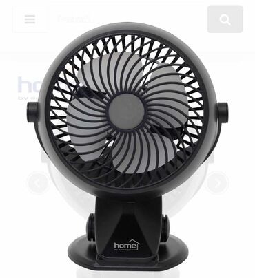 niva haljina: Ventilator Clip On, prečnik 10 cm, Li-Ion 1800mA Prečnik lopatice 10