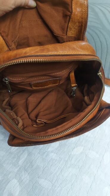 Рюкзаки: Рюкзак Hill Burry из натуральной кожи - Материал: натуральная кожа — 7