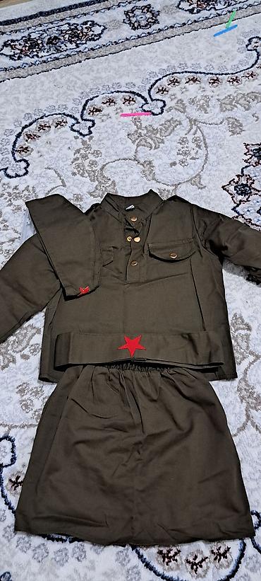 кызыл кия кыз: Детские нарядные костюмы (2 комплекта) 1) Праздничное розовое платье — 4