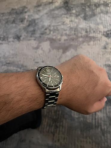 iphone whatch: CASIO мужские кварцевые часы с хронографом - Корпус и браслет из — 2