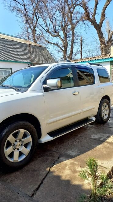 газ 53 рисор: Nissan Armada: 2004 г., 5.5 л, Автомат, Бензин, Жол тандабас