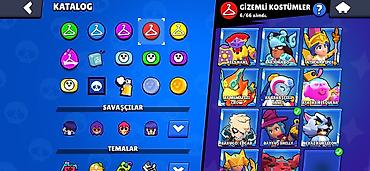 maraqlı profil şəkilləri: Brawl Stars hesabı – yüksək səviyyəli oyun profili - Kupa yolu: 30 — 6