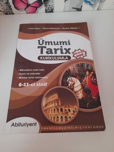 anar isayev tarix kitabi: Anar İsayev ümumi tarix abituriyentlər üçün dərs vəsaiti. İçində vacib