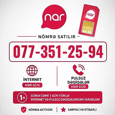 nar paketi: Nömrə: ( 077 ) ( 773512594 ), İşlənmiş — 1