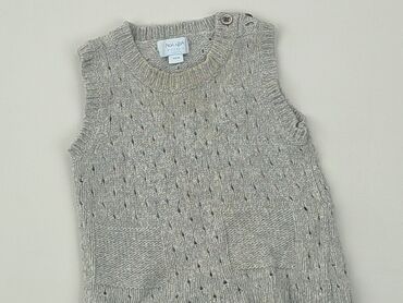 sweterek biały dzieciecy 68: Sweter, 6-9 m, stan - Dobry