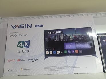 Телевизоры: Телевизор Yasin LED 55UD81 Диогнал экрана 55"-140см Разрешение