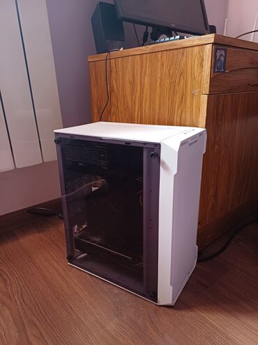 корпус на ноутбук: ПК корпусу, Micro-ATX, түсү - Ак