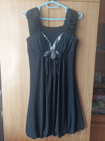 короткие платья: Вечернее платье, Короткая модель, 2XL (EU 44)