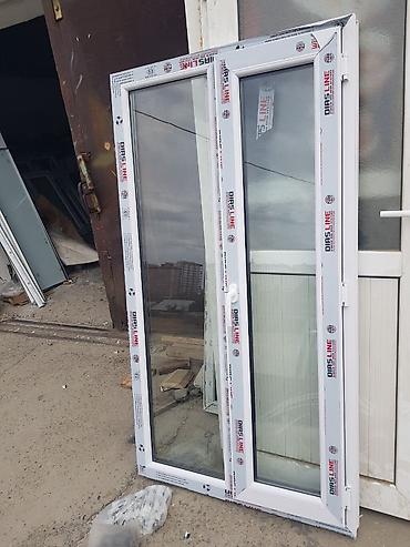 Готовые пластиковые окна: Пластик эшик терезелер МОСКИТНЫЕ СЕТКИ термо тёплая серия фасадное — 10