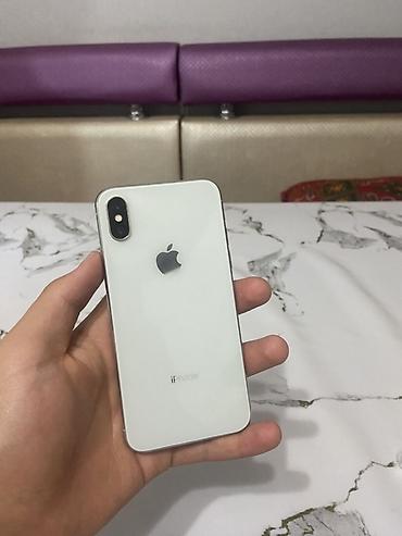 macbook pro: IPhone X, Б/у, 256 ГБ, Белый, Защитное стекло, Чехол, 100 % — 5