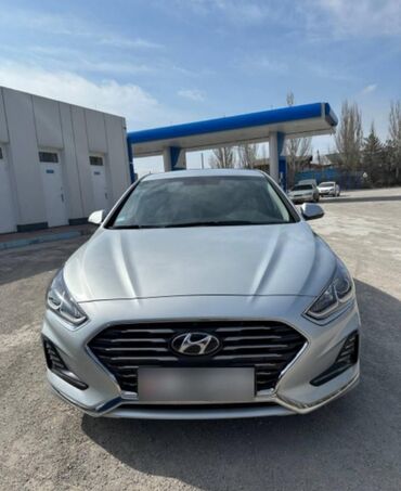 кожный салон: Hyundai Sonata: 2017 г., 2 л, Автомат, Газ, Седан