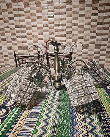 Çılçıraq, 5 lampa, Metal