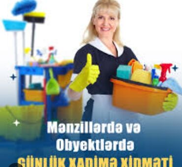 Ev personalı və təmizlik: Xadimələr, təmizlikçilər