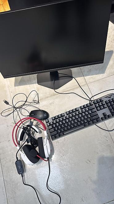 Игровой комплект для ПК Состав: - Монитор 24–27" (тонкие рамки