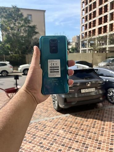 rədmi not 9: Xiaomi Redmi Note 9 – yaşıl rəng - 6.53" FHD+ DotDisplay ekran - Arxa — 1
