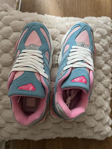 obuca orange: New Balance patike 9060 – roze plavi & zeleni model Dostupne u — 5