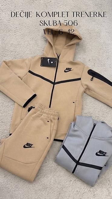 nike roze papuce: Dečiji komplet trenerke – SKUBA 506, veličine 6–12. - Dvoddelni set — 6