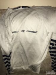 Džemperi: Džemper, L, XL, Giorgio Armani, bоја - Siva, Pamuk — 7