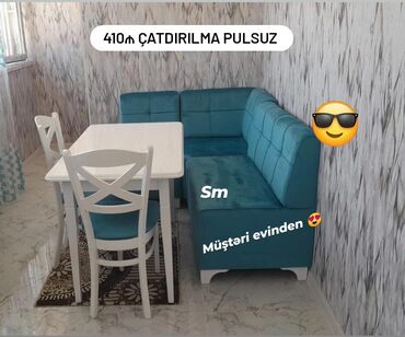Uşaq masaları: Künc divan və masa desti