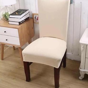 Prekrivači za nameštaj: Elastične navlake za stolice – različiti moderni dezeni - Materijal — 7