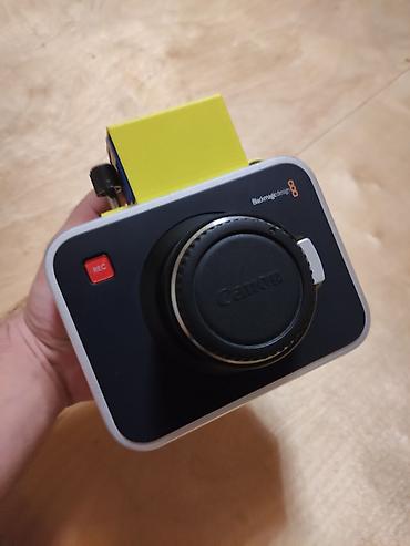 Foto və videokameralar: Blackmagic Cinema Camera 2.5k (EF mount) Helios 44m2 linza - — 4