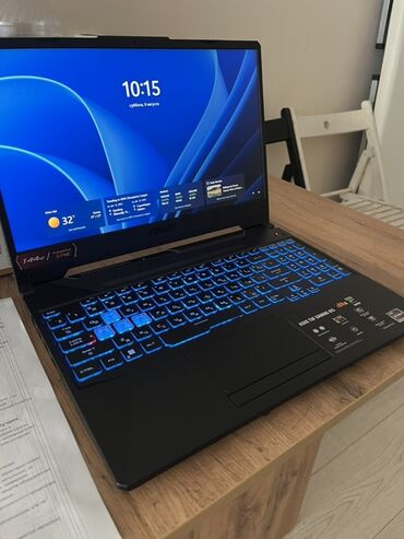 купить asus tuf gaming f15: Ноутбук, Asus, 16 ГБ ОЗУ, AMD Ryzen 7, Игровой, память SSD