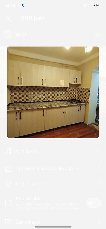 pletka: Mətbəx mebeli – düz xəttli modul dəst - Üst və alt dolablar: çoxsaylı — 3