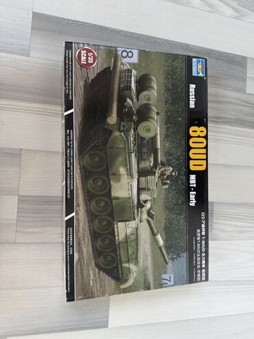 оптимус прайм: Сборная модель танка T-80UD MBT (ранняя версия) в масштабе 1:35 от