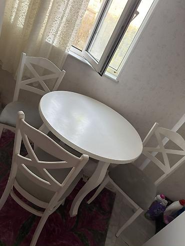 Mebel: Mətbəx üçün, İşlənmiş, 4 stul — 1
