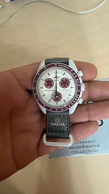 casio original: OMEGA x Swatch Speedmaster MoonSwatch “Mission to Pluto” - Модель из — 1