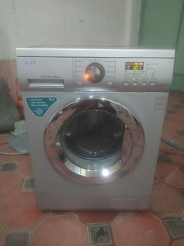 televizorlar ucuz qiymete: LG paltaryuyan maşın – ön yükləməli, 6 kq tutum, Direct Drive motor — 1