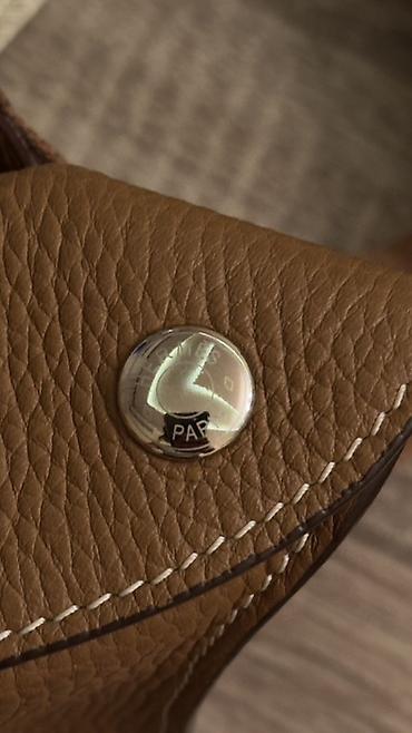 hermes cantası: Hermès Evelyne üslubunda çiyin çantası - Material: təbii taxmalı dana — 2