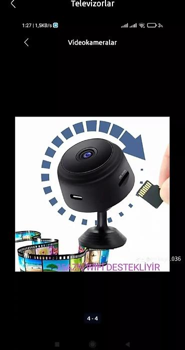 smart camera: Smart WiFi Kamera – 1080p Full HD - PTZ texnologiyası: uzaqdan — 9