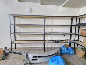 Rəf vitrinləri: Avtoservis/avtoehtiyat mağazası üçün tam hazır vitrin və rəf sistemi — 9