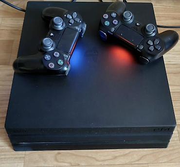 ps3 rebug: PlayStation 4 Pro + 2 оригинальных геймпада. Консоль американец — 1