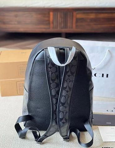 Барсетки: Мужская компактная сумка через плечо - Брендовые модели: COACH — 9